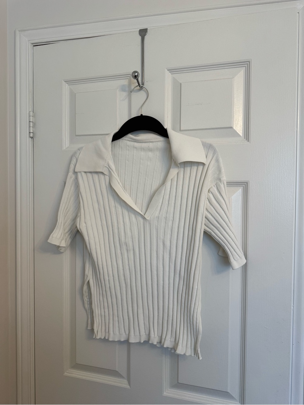 H&M VISCOSE-BLEND SHIRT collared polo
